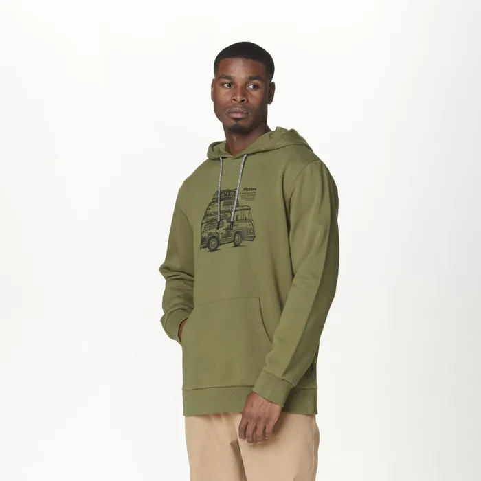 Men DandS DOGTRAVEL HOODIE Picture Organic Clothing Sweats and Hoodies