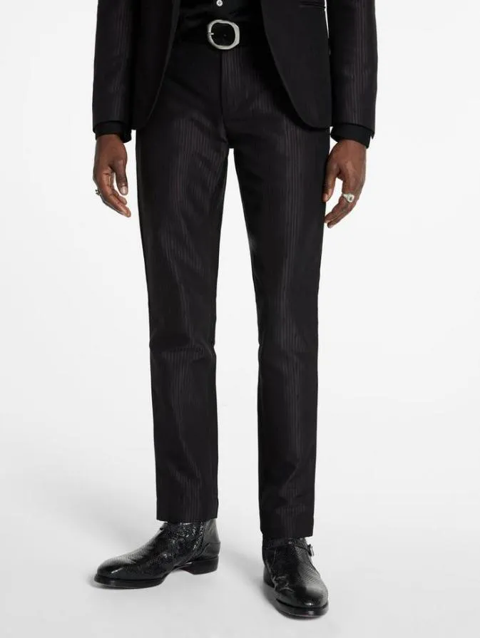 Men Dress Pants John Varvatos BOWIE PANTS Plum