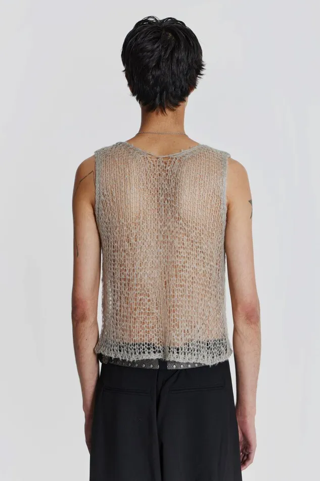 Men Dust Knit Tank Jaded London TShirts and Vests
