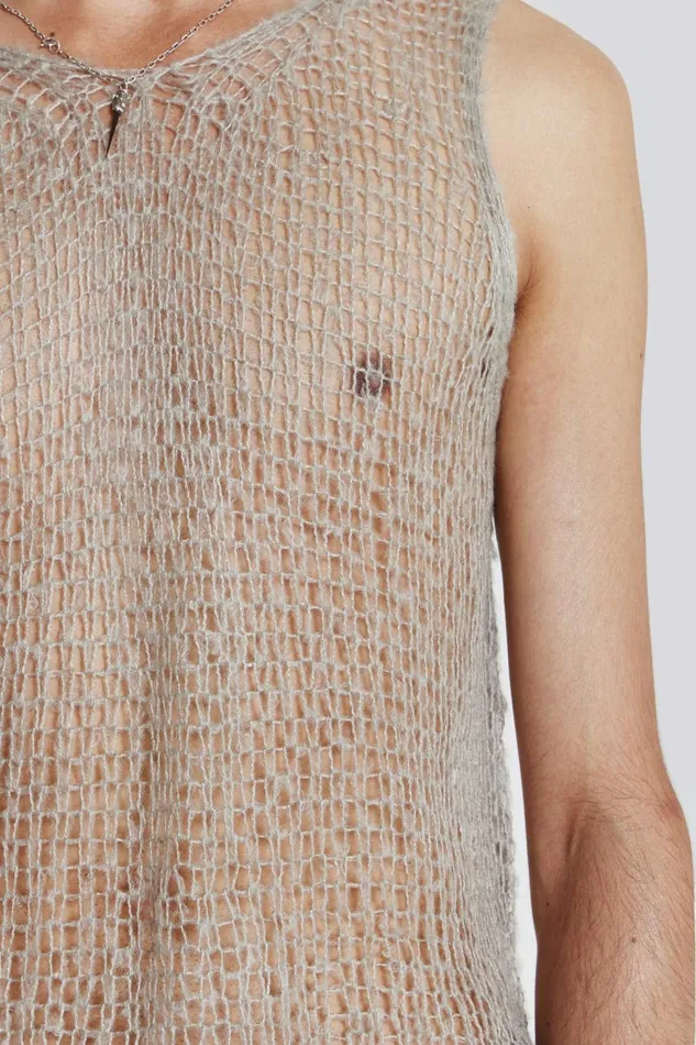 Men Dust Knit Tank Jaded London TShirts and Vests