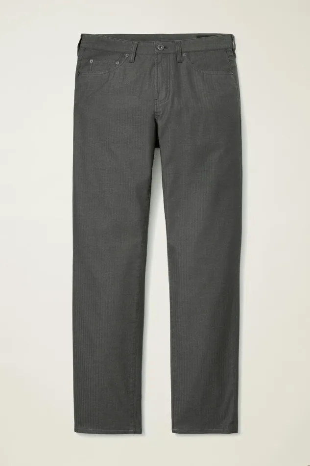 Men Herringbone 5Pocket Pants Asphalt Grey Bonobos 5Pocket Pants