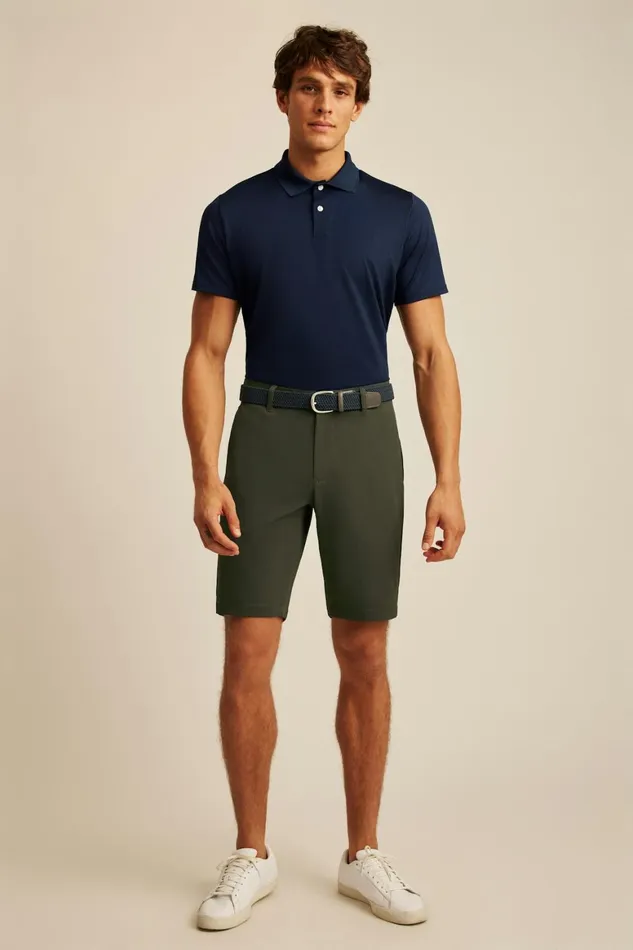 Men Highland Tour Golf Shorts Artichoke Bonobos Golf Shorts