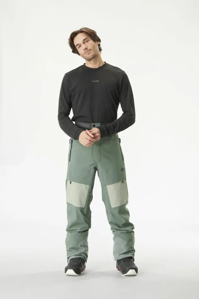 Men IMPACT PATCH PANTS Picture Organic Clothing Snow Pants