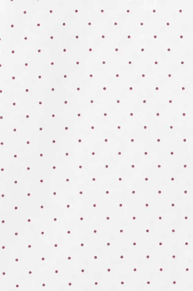 Men Jetsetter Stretch Dress Shirt Burgundy Dot Bonobos Business Casual Shirts