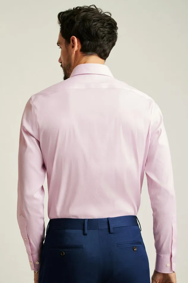 Men Jetsetter Stretch Dress Shirt Lilac Micro Stripe Bonobos Business Casual Shirts