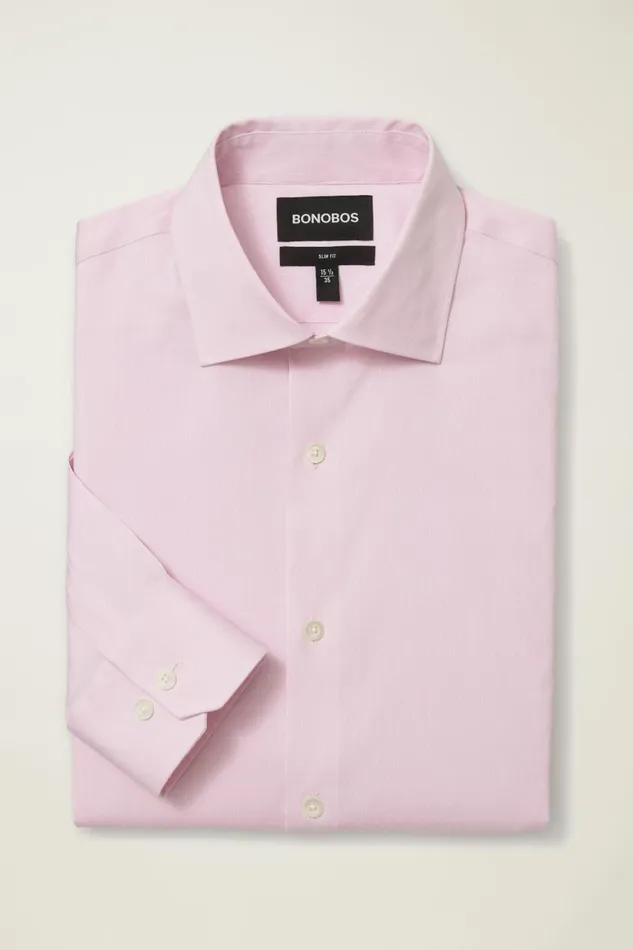 Men Jetsetter Stretch Dress Shirt Lilac Micro Stripe Bonobos Business Casual Shirts