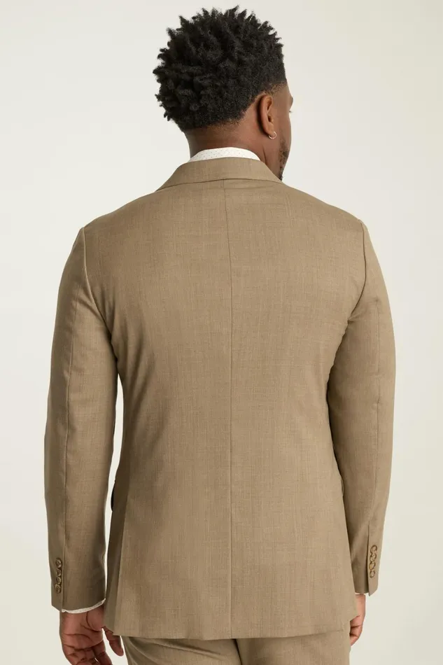 Men Jetsetter Wool Blazer Tan Bonobos Blazers and Sport Coats