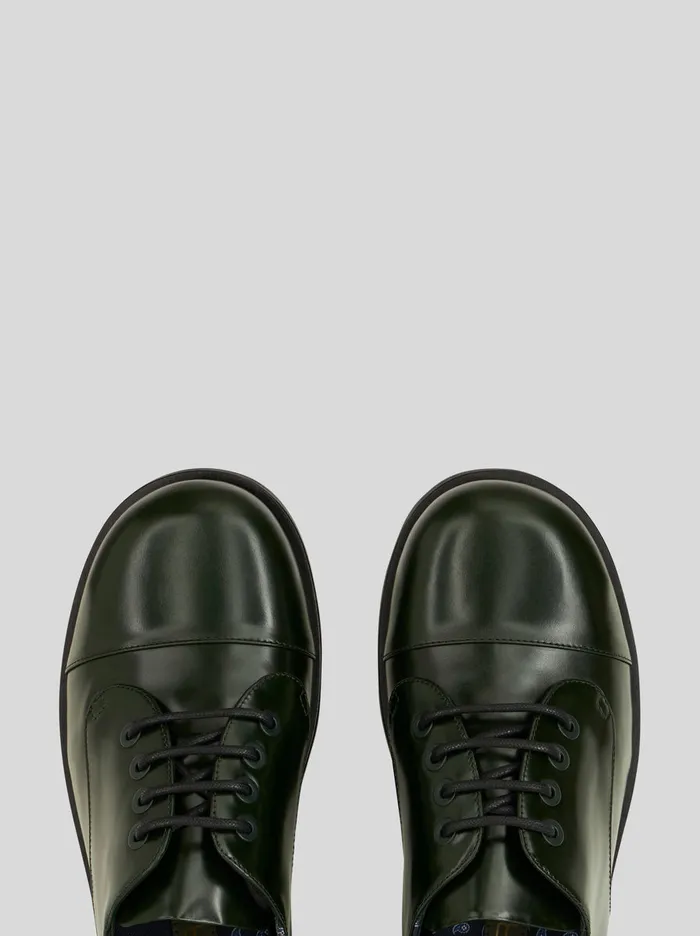 Men LaceUp Shoes With Paisley Pattern Etro LaceUp Shoes