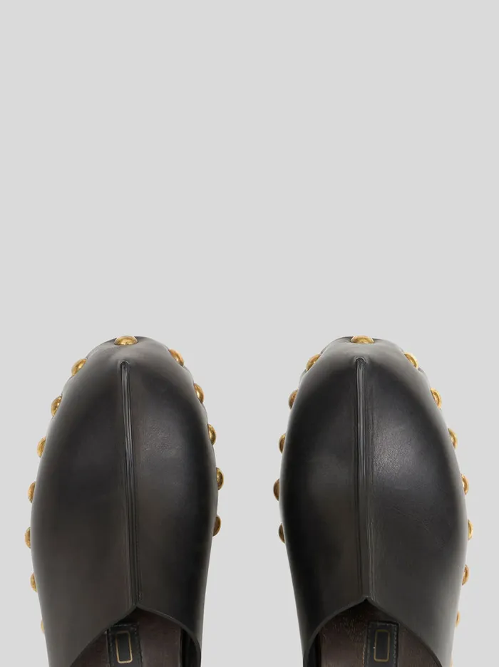 Men Leather Clogs Etro Sandals And Clogs