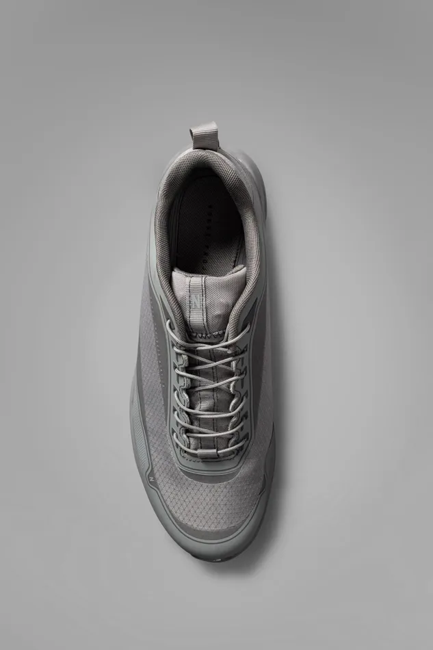 Men Norse Projects Footwear Lace Up Runner Warm Grey