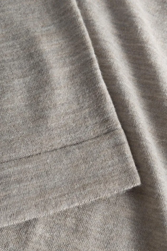 Men Norse Projects Knitwear Jon Tech Merino SS Polo Sand