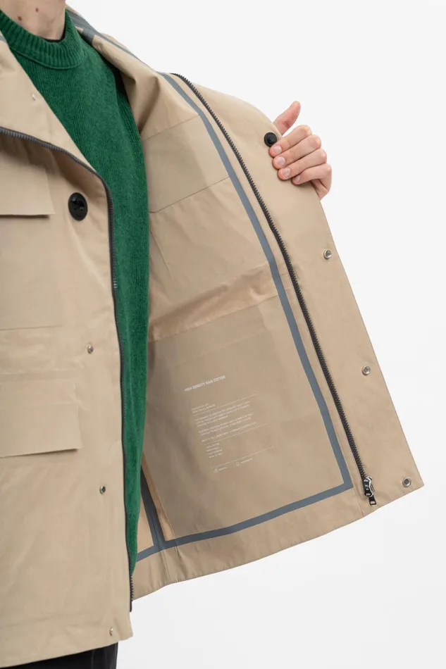 Men Norse Projects Outerwear Nunk Rain Light Khaki