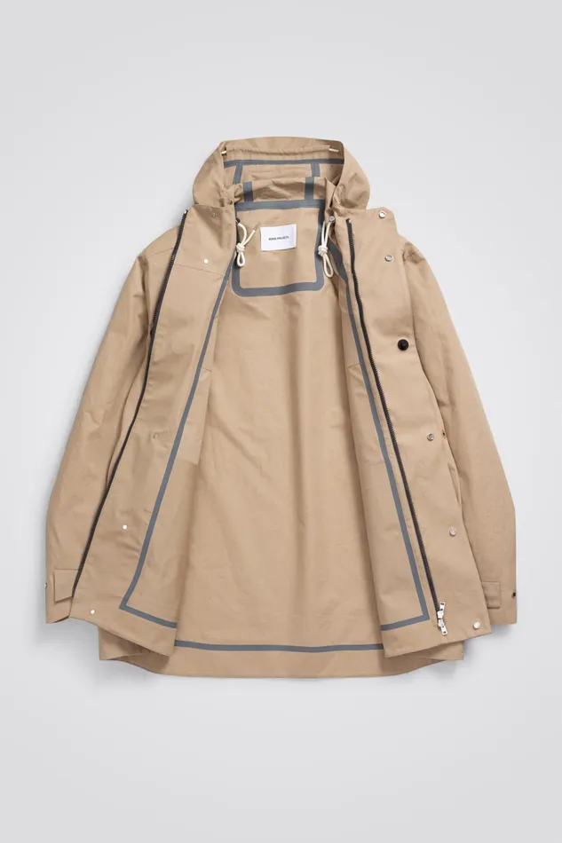 Men Norse Projects Outerwear Nunk Rain Light Khaki