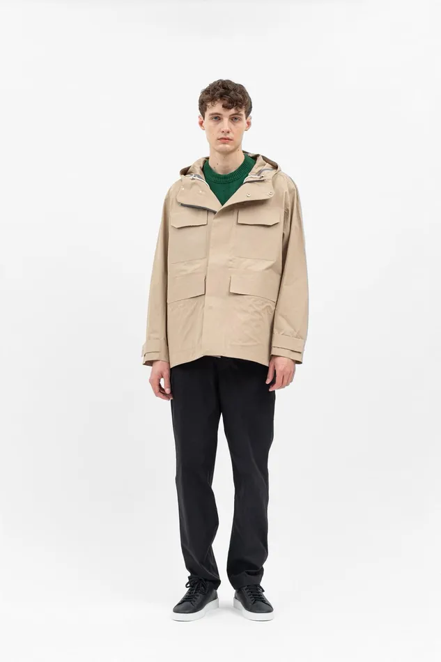 Men Norse Projects Outerwear Nunk Rain Light Khaki