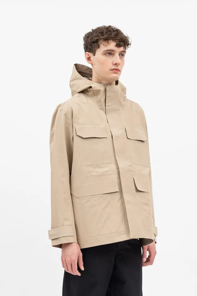Men Norse Projects Outerwear Nunk Rain Light Khaki