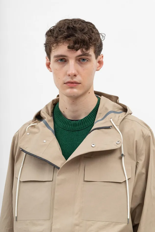 Men Norse Projects Outerwear Nunk Rain Light Khaki
