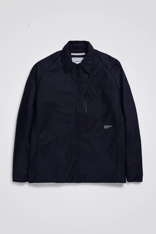 Men Norse Projects Outerwear Osa Light Pertex Dark Navy