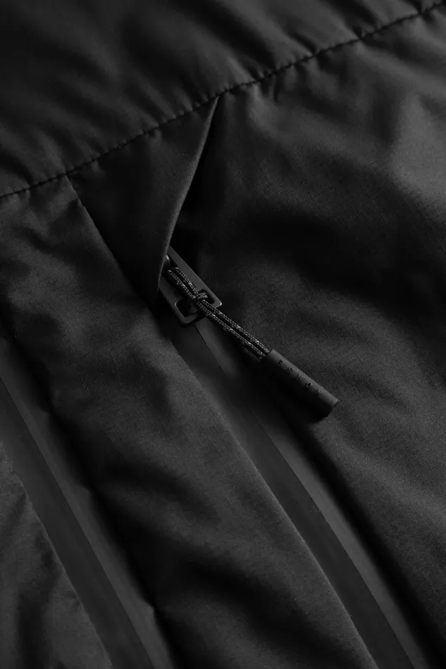 Men Norse Projects Outerwear Pertex Quantum Midlayer Shirt Black