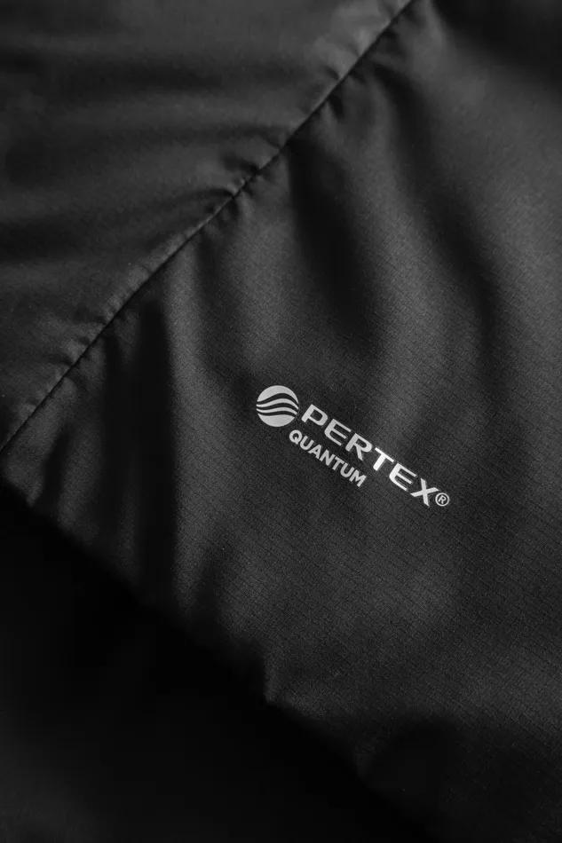 Men Norse Projects Outerwear Pertex Quantum Midlayer Shirt Black
