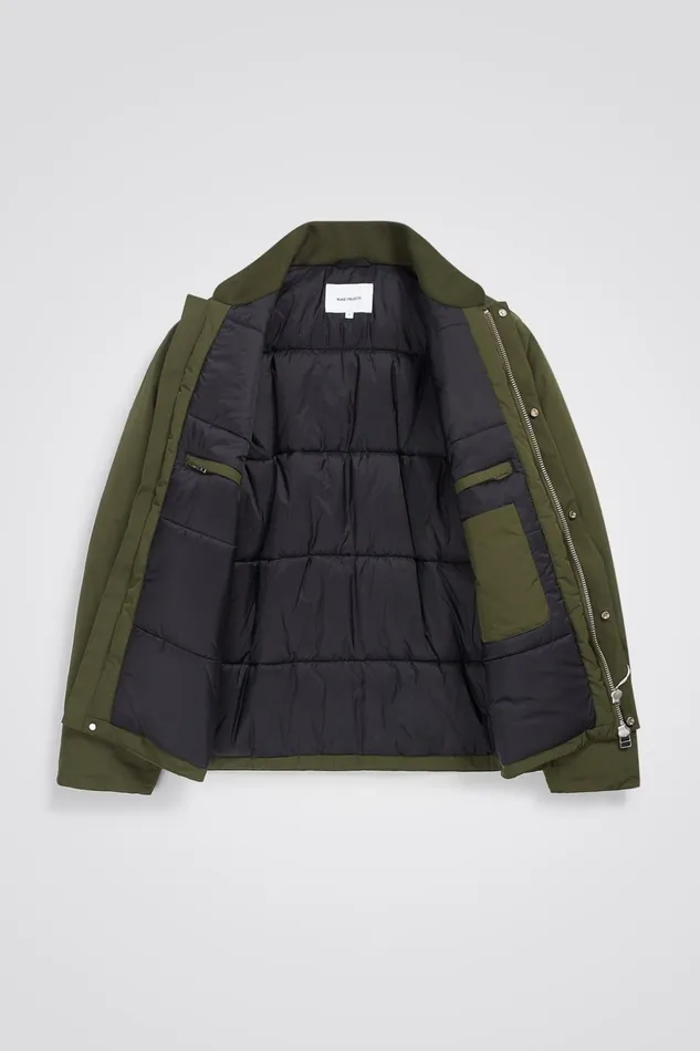 Men Norse Projects Outerwear Ryan Military Bomber Jacket Army Green