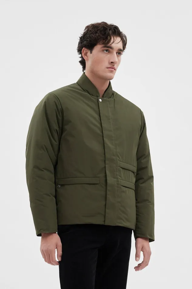 Men Norse Projects Outerwear Ryan Military Bomber Jacket Army Green