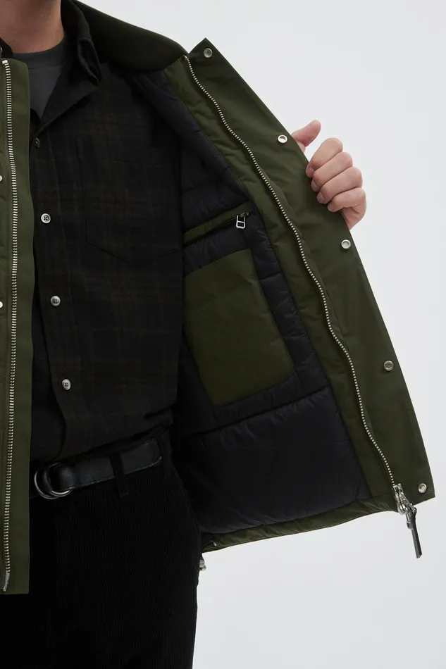 Men Norse Projects Outerwear Ryan Military Bomber Jacket Army Green