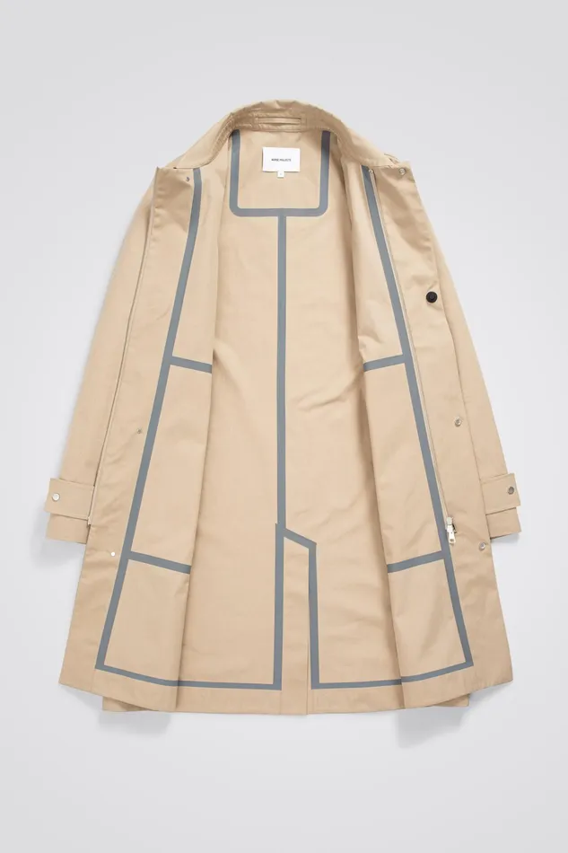 Men Norse Projects Outerwear Thor Rain Light Khaki