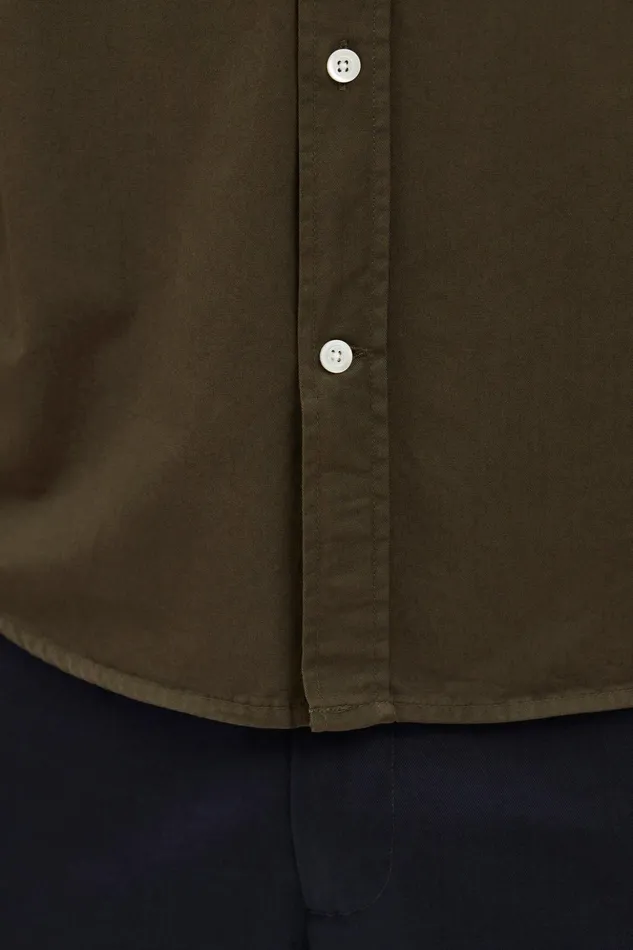 Men Norse Projects Shirting Anton Light Twill Shirt Beech Green