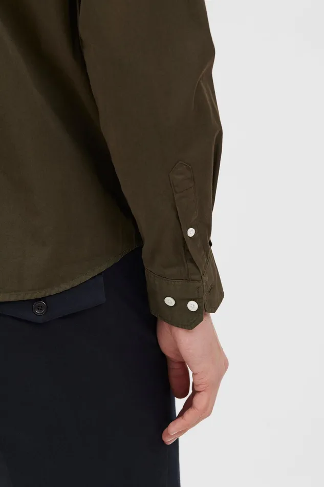 Men Norse Projects Shirting Anton Light Twill Shirt Beech Green