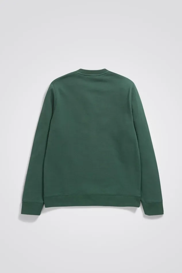 Men Norse Projects Sweatshirts Vagn Classic Crew Dartmouth Green