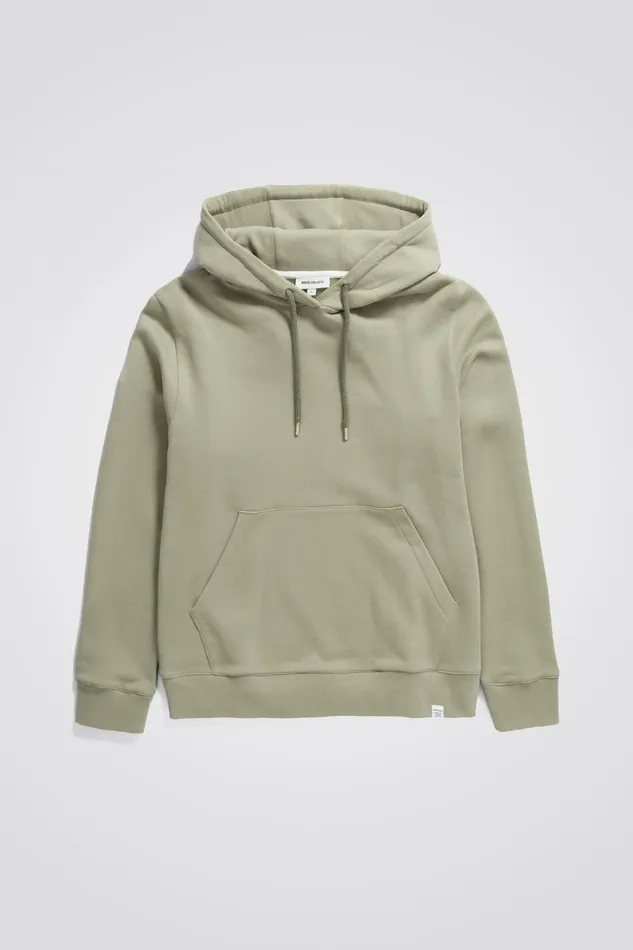 Men Norse Projects Sweatshirts Vagn Classic Hoodie Clay