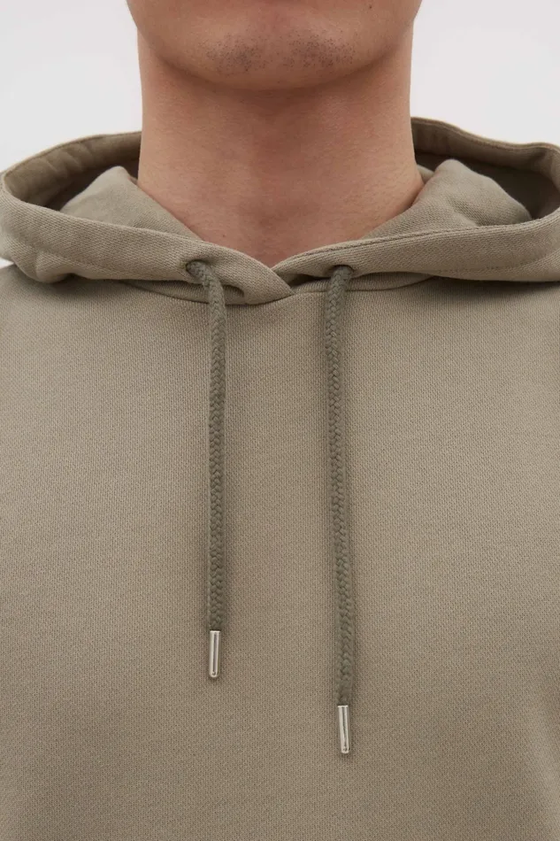 Men Norse Projects Sweatshirts Vagn Classic Hoodie Clay
