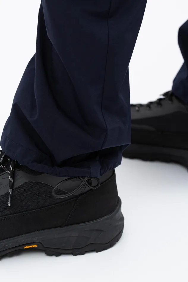 Men Norse Projects Trousers Alvar GoreTex Infinium Tech Trouser Dark Navy