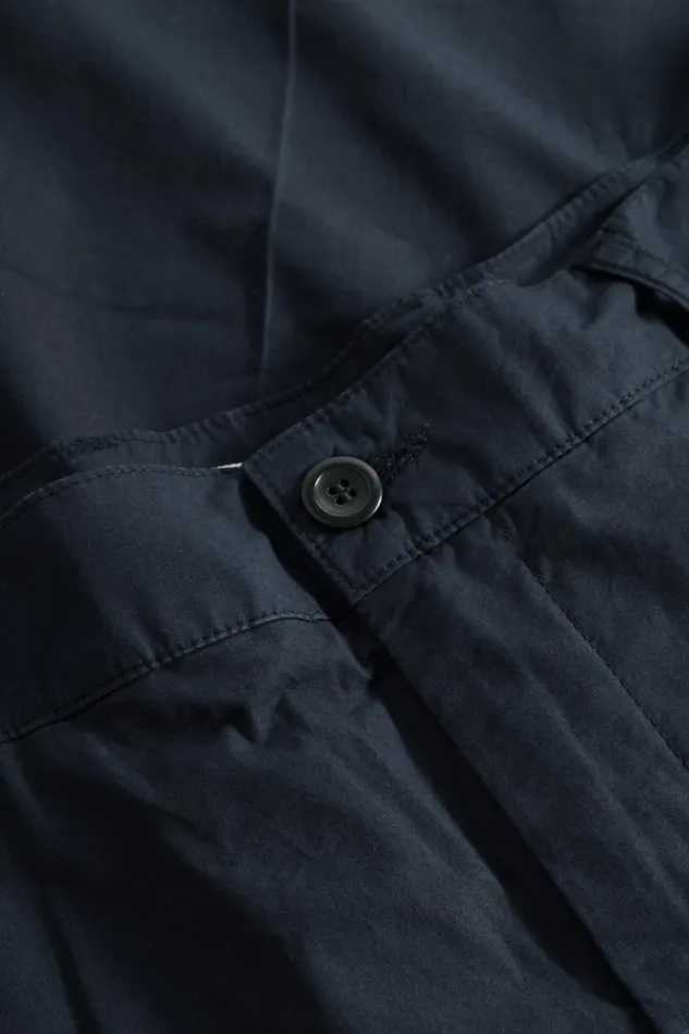 Men Norse Projects Trousers Andersen Regular Typewriter Flat Front Trouser Dark Navy