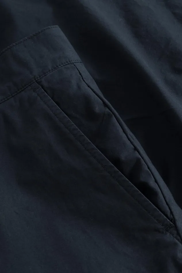 Men Norse Projects Trousers Andersen Regular Typewriter Flat Front Trouser Dark Navy