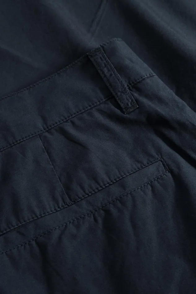 Men Norse Projects Trousers Andersen Regular Typewriter Flat Front Trouser Dark Navy
