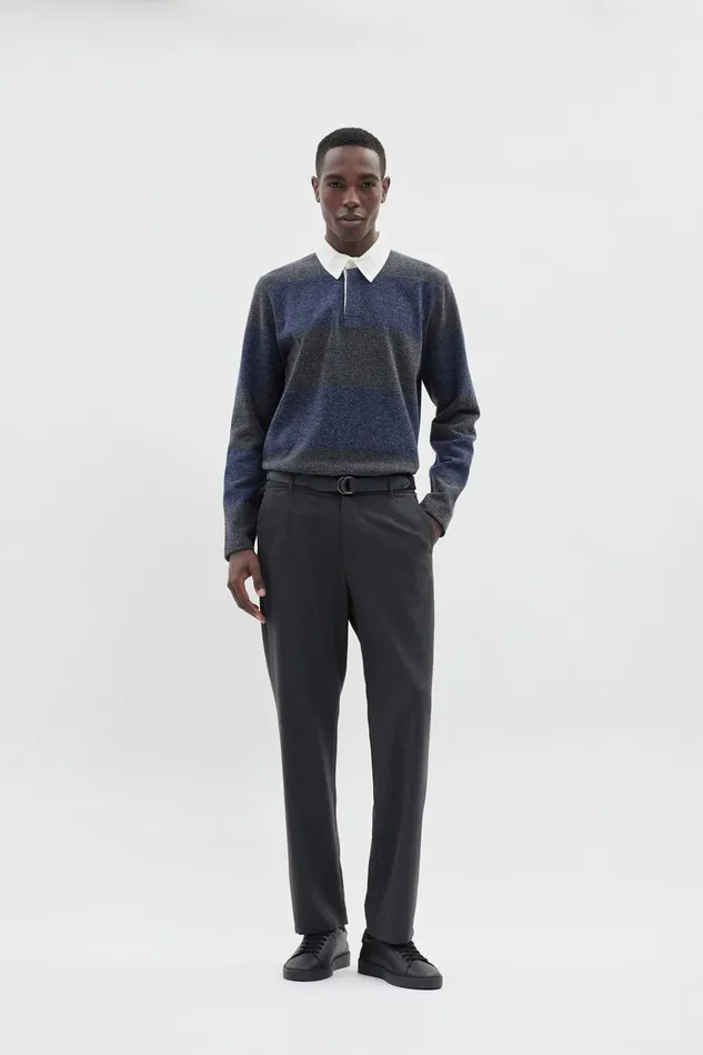 Men Norse Projects Trousers Aros Regular Light Stretch Chino Espresso