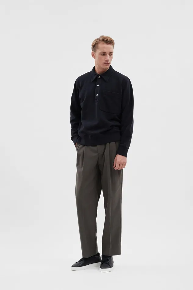 Men Norse Projects Trousers Aros Regular Light Stretch Chino Espresso