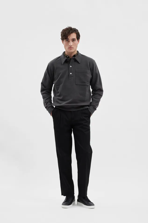 Men Norse Projects Trousers Aros Regular Light Stretch Chino Espresso