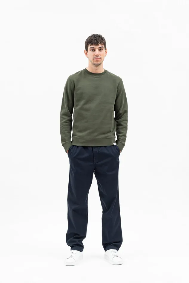 Men Norse Projects Trousers Aros Regular Light Stretch Chino Espresso