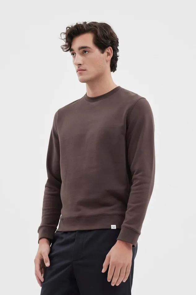 Men Norse Projects Trousers Aros Regular Light Stretch Chino Espresso