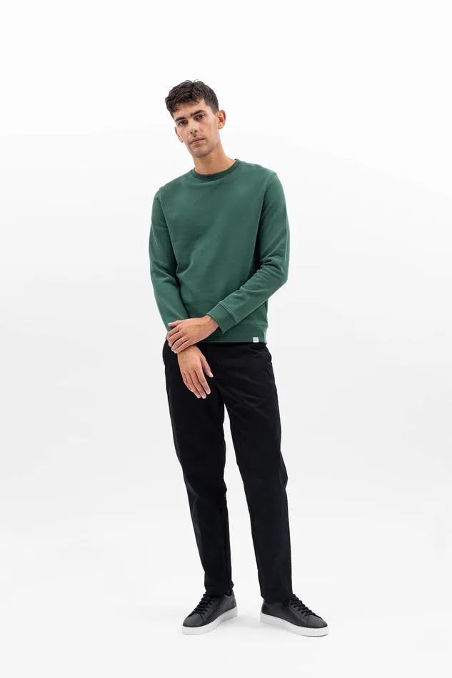 Men Norse Projects Trousers Aros Regular Light Stretch Chino Espresso