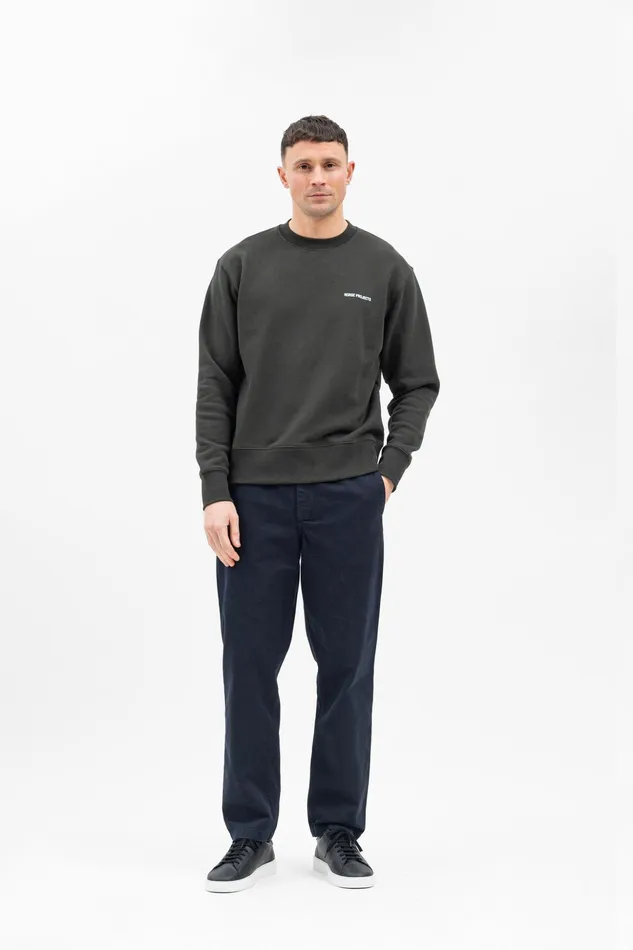 Men Norse Projects Trousers Aros Regular Light Stretch Chino Espresso