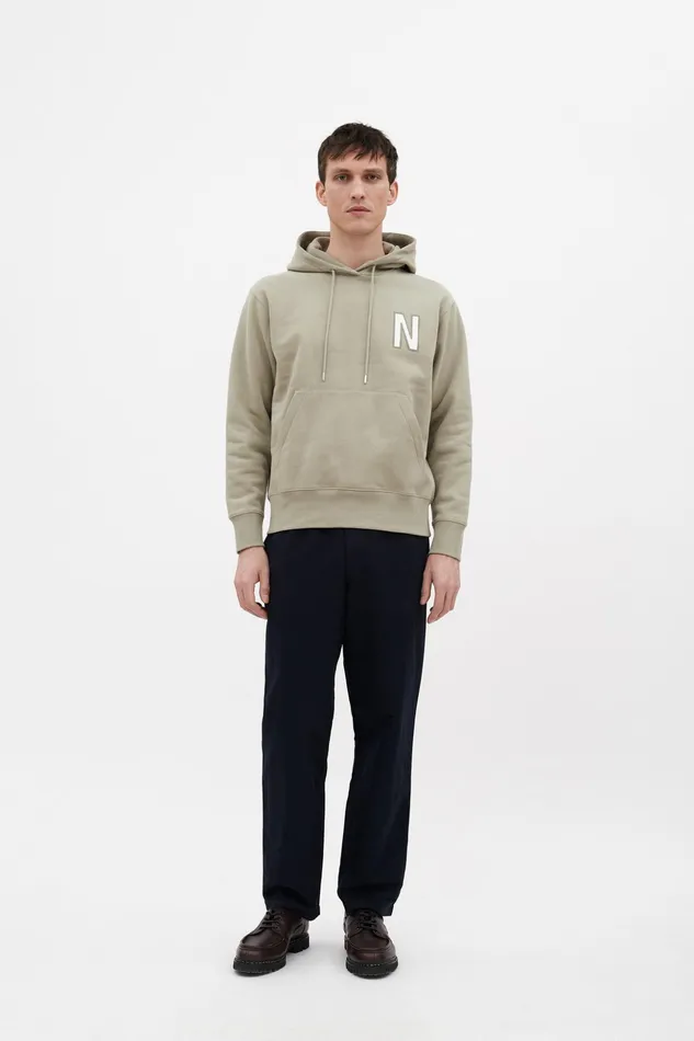 Men Norse Projects Trousers Aros Regular Light Stretch Chino Espresso