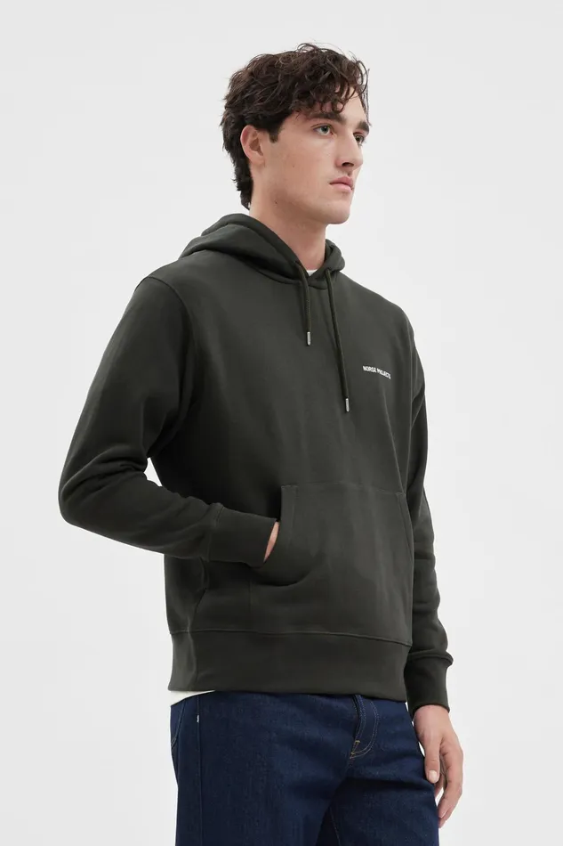 Men Norse Projects Trousers Aros Regular Light Stretch Chino Espresso