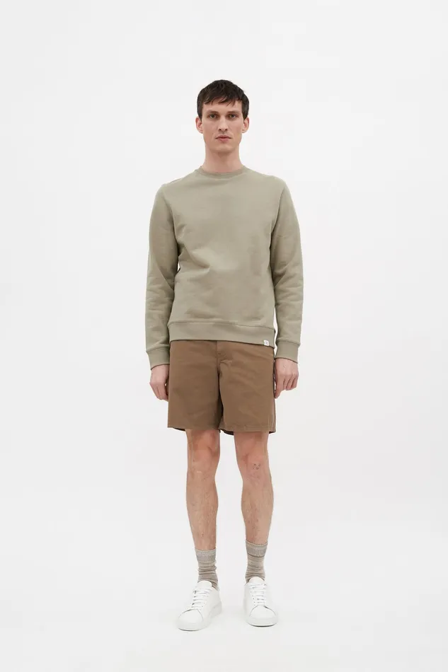 Men Norse Projects Trousers Aros Regular Light Stretch Chino Espresso