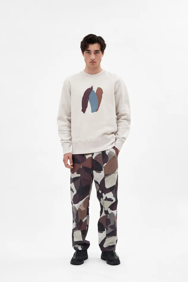 Men Norse Projects Trousers Aros Regular Light Stretch Chino Espresso