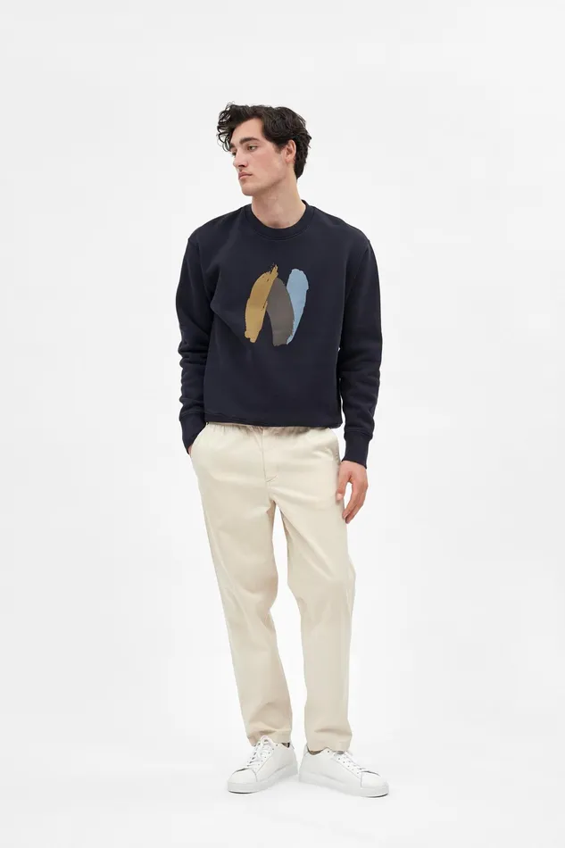 Men Norse Projects Trousers Aros Regular Light Stretch Chino Espresso