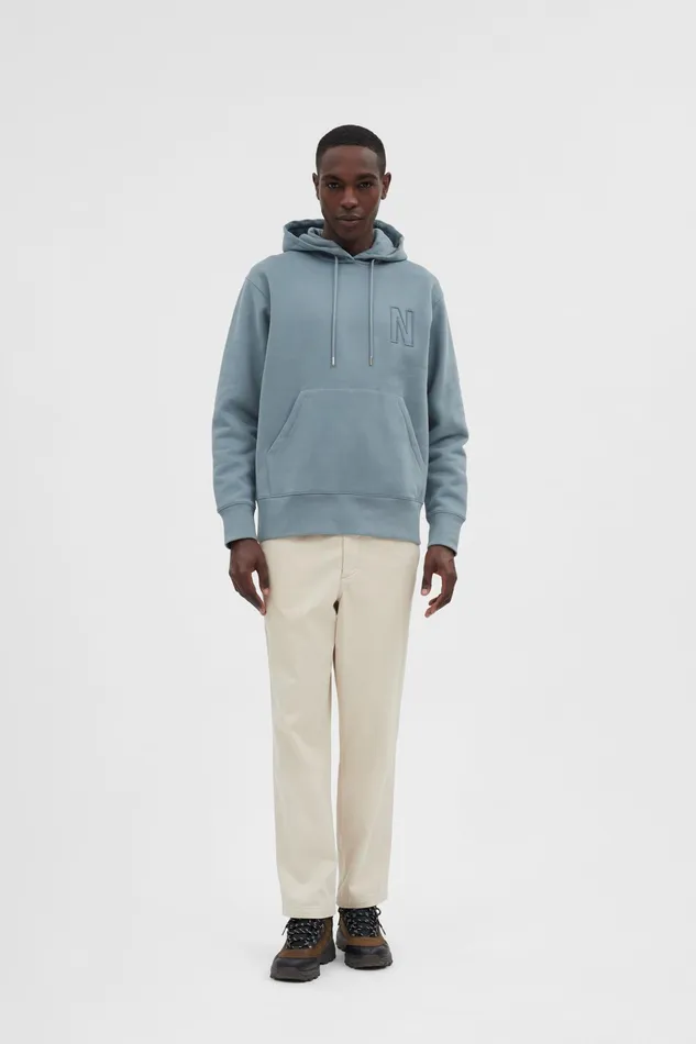 Men Norse Projects Trousers Aros Regular Light Stretch Chino Espresso