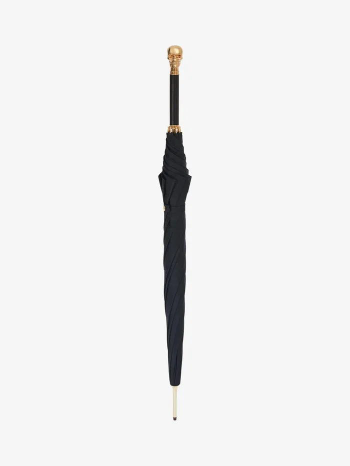 Men Other Accessories Alexander McQueen Skull Umbrella Black